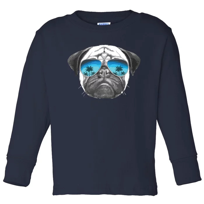 Pug Lover Cute Pug Funny Pug Owner Pug Toddler Long Sleeve Shirt