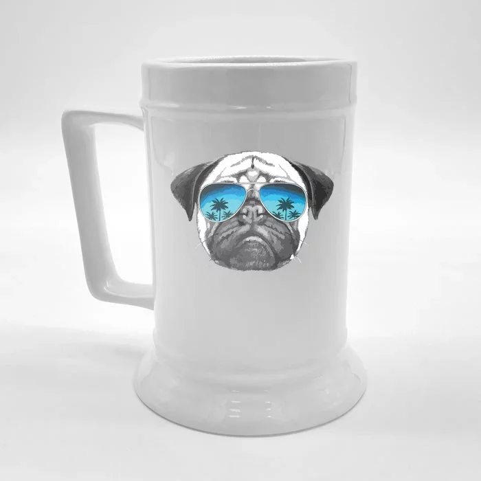 Pug Lover Cute Pug Funny Pug Owner Pug Front & Back Beer Stein