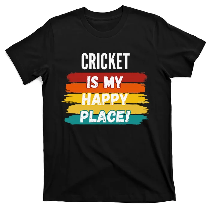 Peace Love Cricket Player Sports Lover Team Coach T-Shirt