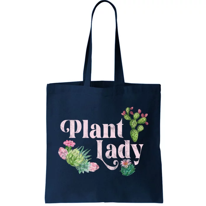 Plant Lady Cute Floral Tote Bag