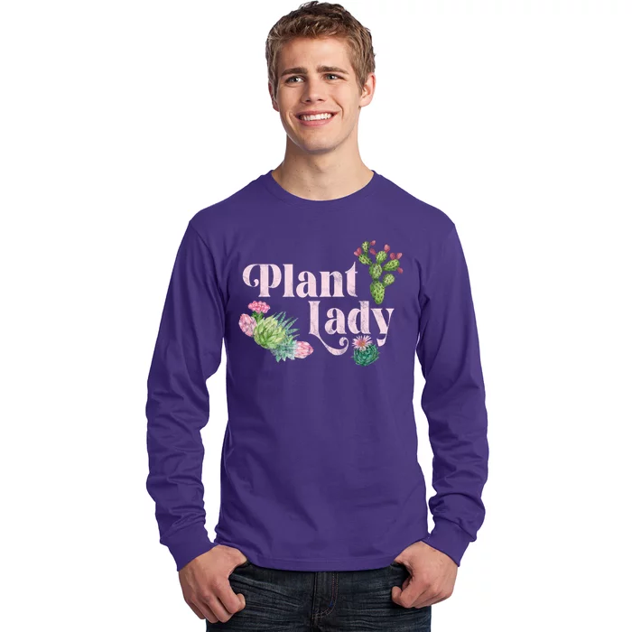 Plant Lady Cute Floral Long Sleeve Shirt