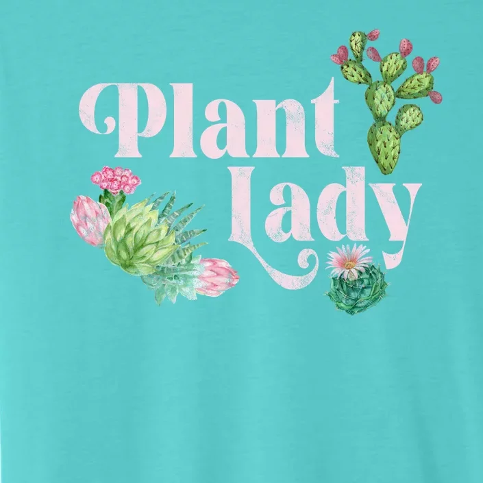 Plant Lady Cute Floral ChromaSoft Performance T-Shirt