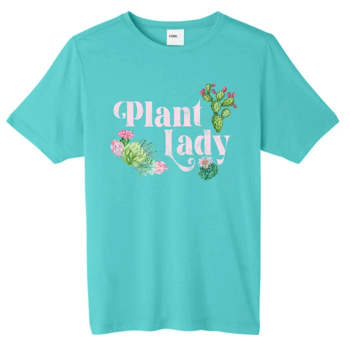 Plant Lady Cute Floral ChromaSoft Performance T-Shirt