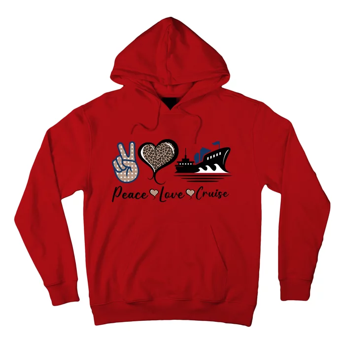 Peace Love Cruise Hoodie