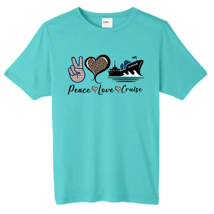 Peace Love Cruise ChromaSoft Performance T-Shirt