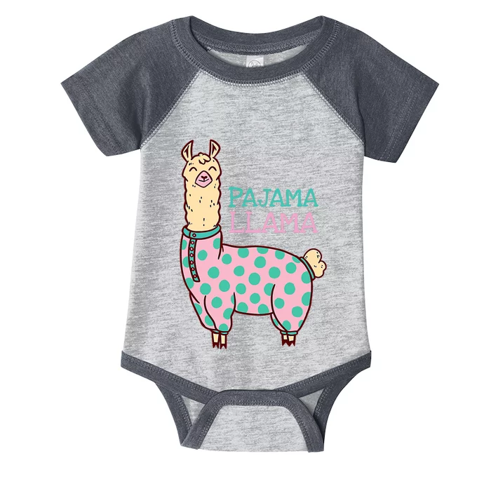 Pajama Llama Cute Llama Pajama Alpaca Wo Girl Infant Baby Jersey Bodysuit