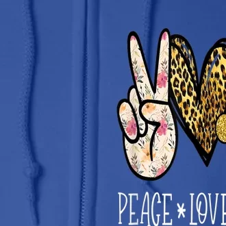 Peace Love Cna Nurse Nurselife Certified Nursing Assistant Gift Full Zip Hoodie