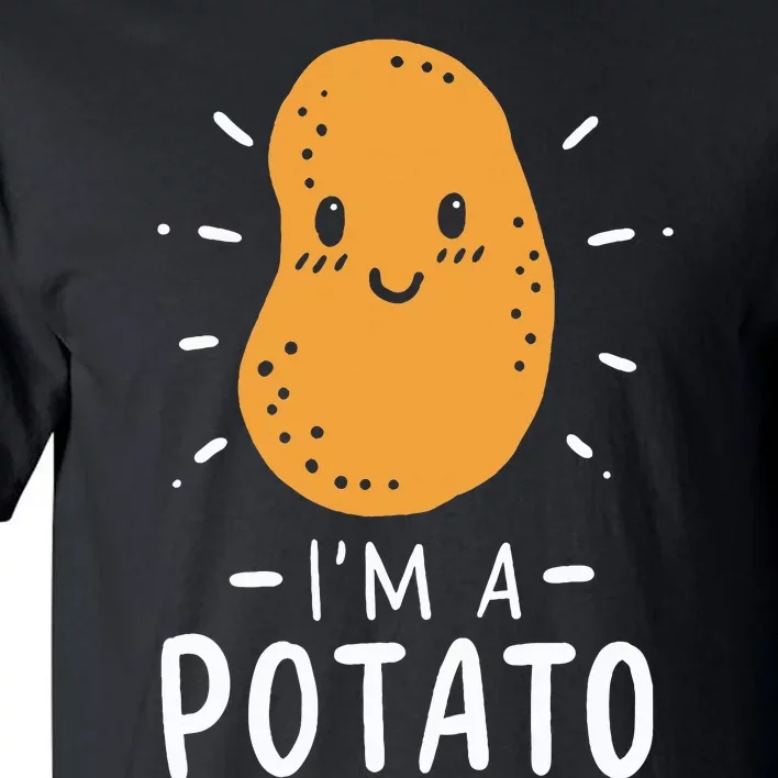 Potato Lazy Costume Halloween Vegan Kawaii Tall T-Shirt