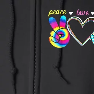 Peace Love Cruising Ship Hippie Floating Ocean Beach Lover Full Zip Hoodie