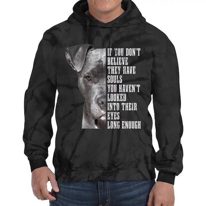 Pitbull Lover Dog Mom Dad Pitbull Tie Dye Hoodie