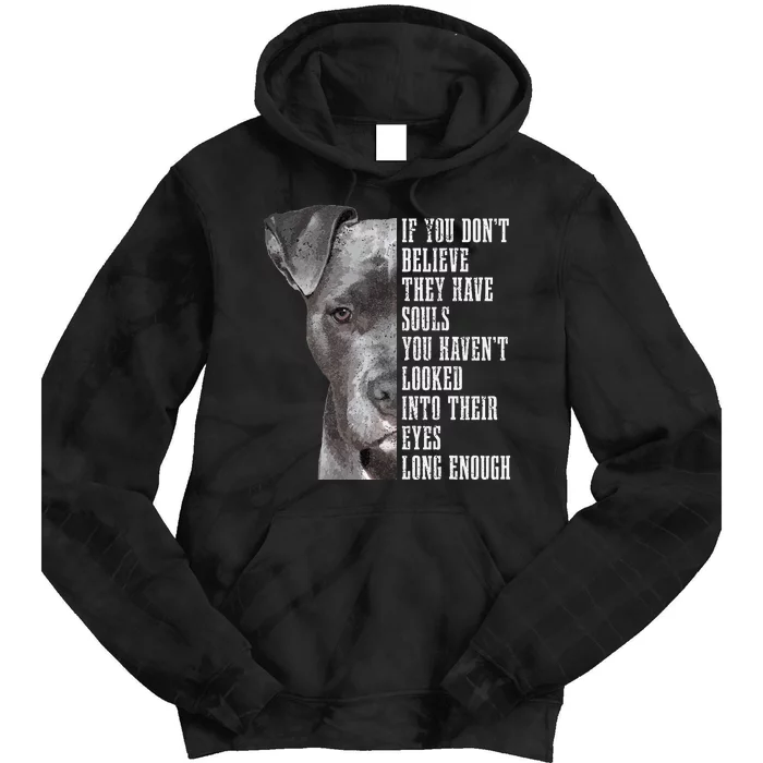 Pitbull Lover Dog Mom Dad Pitbull Tie Dye Hoodie