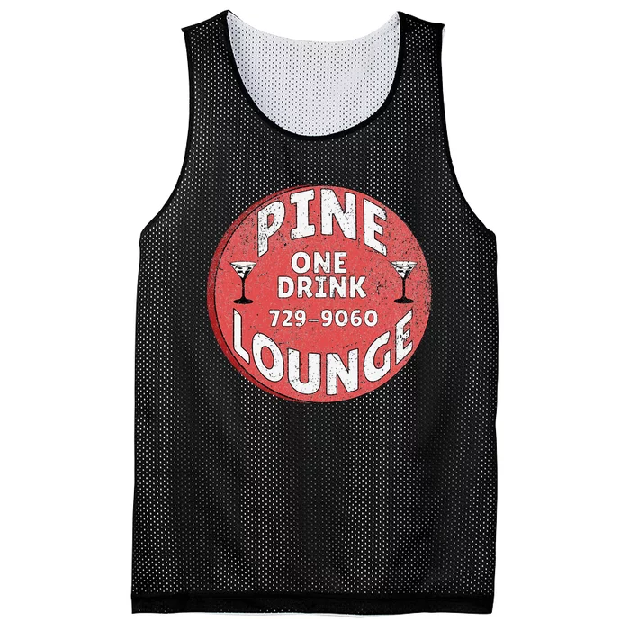 Pine Lounge Drink Chip Mesh Reversible Basketball Jersey Tank