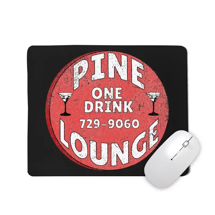 Pine Lounge Drink Chip Mousepad