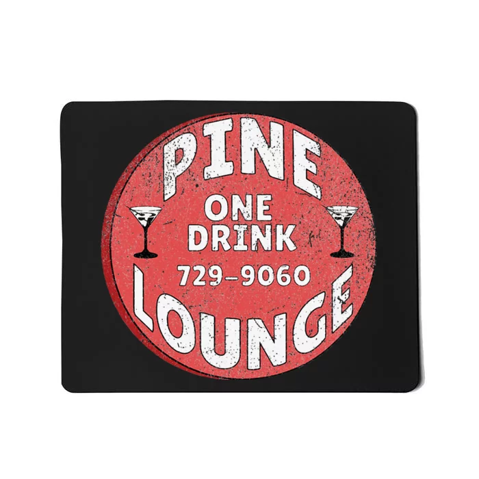 Pine Lounge Drink Chip Mousepad