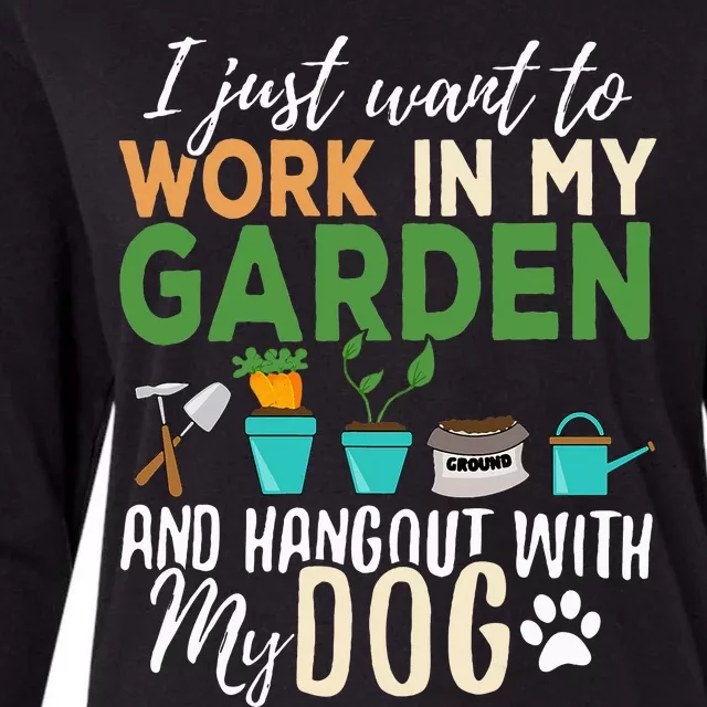 Plant Lover's Delight Unique Gardening Gifts for Pet Owners Womens Cotton Relaxed Long Sleeve T-Shirt