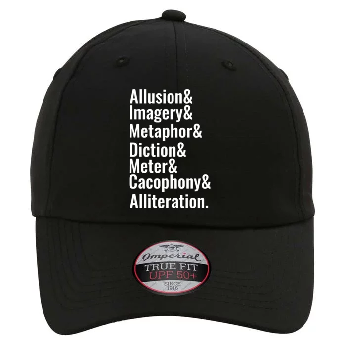 Poetry Literary Devices Literature Words Quote Meaningful Gift The Original Performance Cap