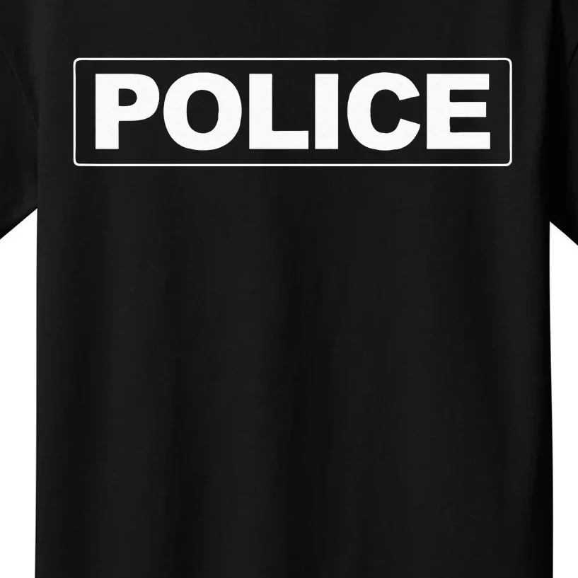 Police Law Enforcement Police Kids T-Shirt