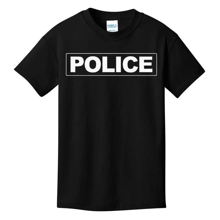 Police Law Enforcement Police Kids T-Shirt