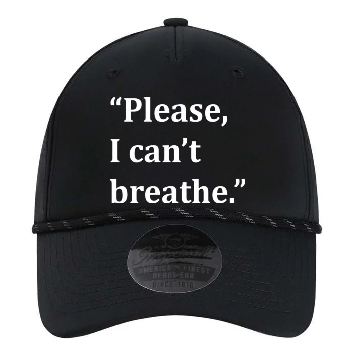 Please I Can't Breathe Floyd Protest Performance The Dyno Cap