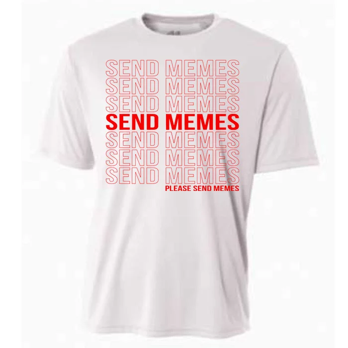 Please Send Memes Cooling Performance Crew T-Shirt