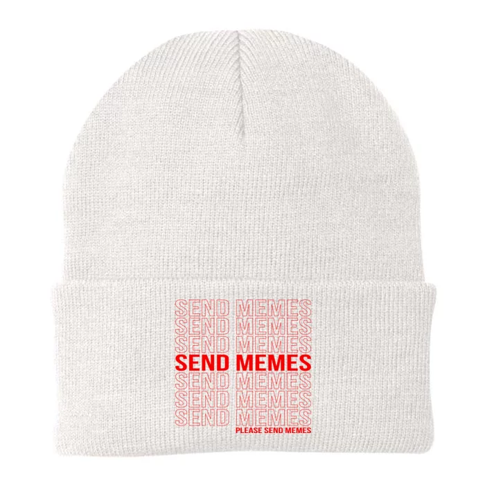 Please Send Memes Knit Cap Winter Beanie