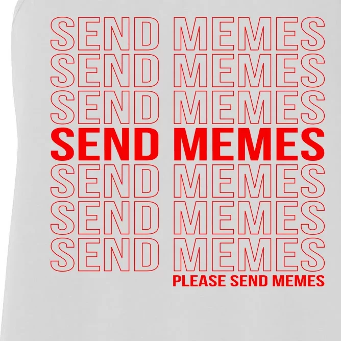 Please Send Memes Women's Racerback Tank