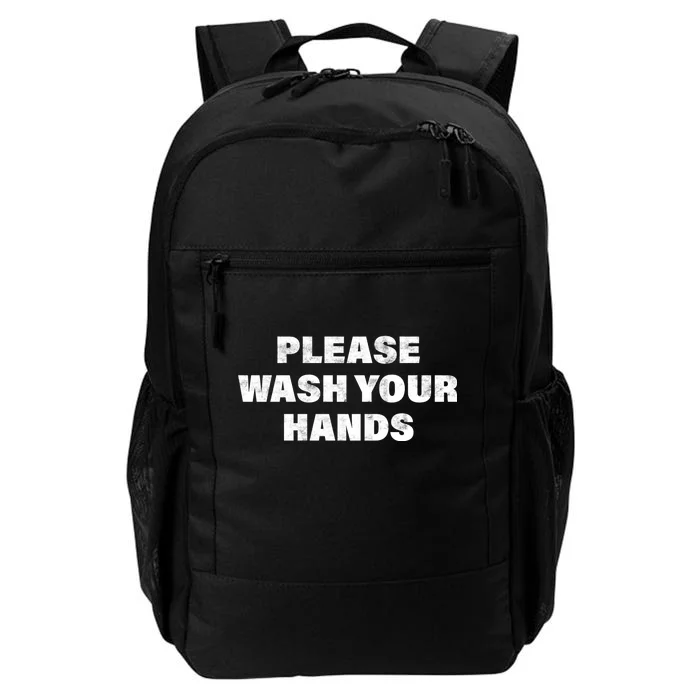 Please Wash Your Hands Coronavirus Daily Commute Backpack