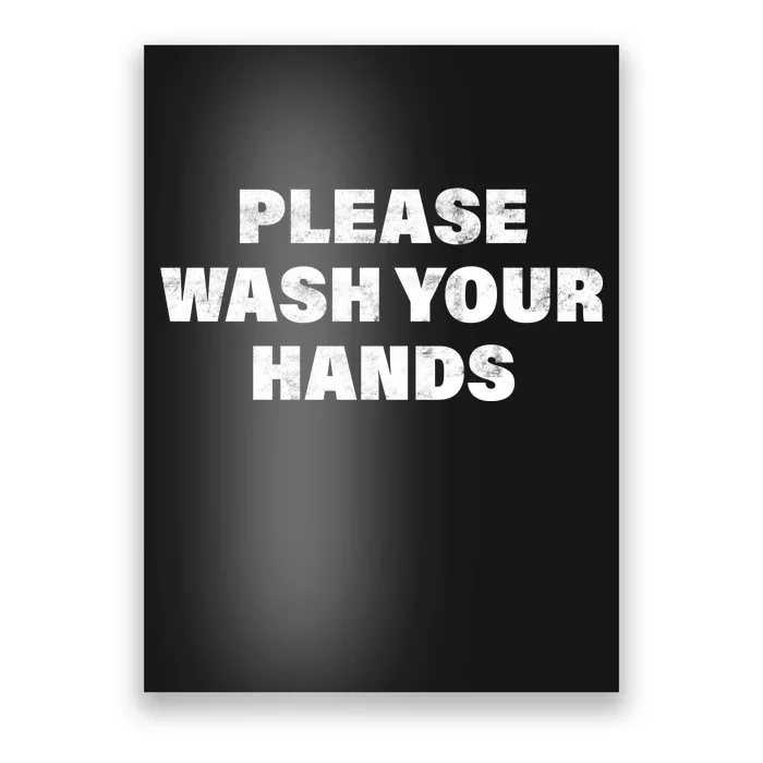 Please Wash Your Hands Coronavirus Poster