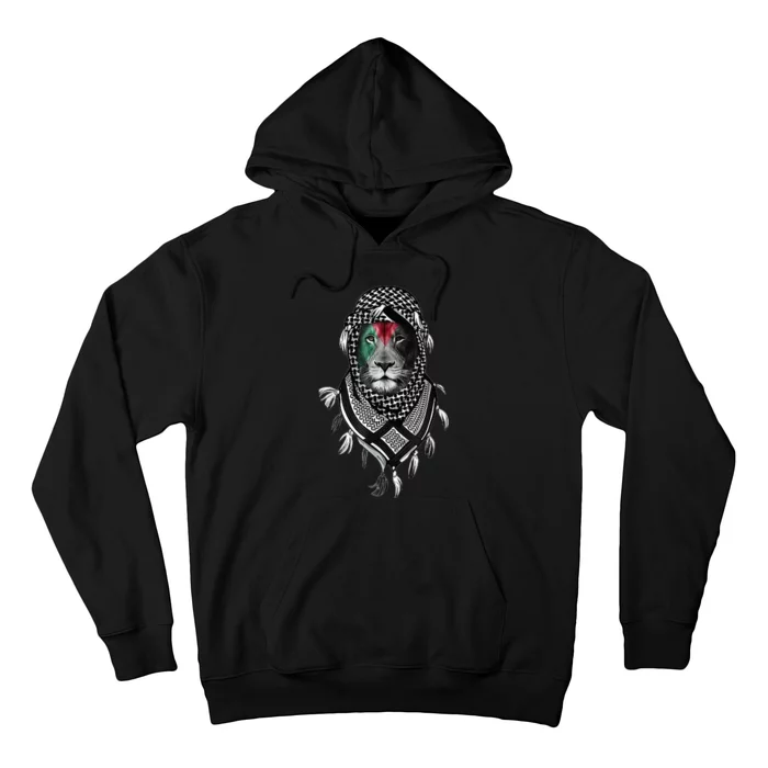 Palestinian Lion Free Palestine Free Gaza Hoodie