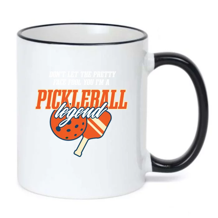 Pickleball Legend Funny Dinking Hobby Sports Gift Black Color Changing Mug