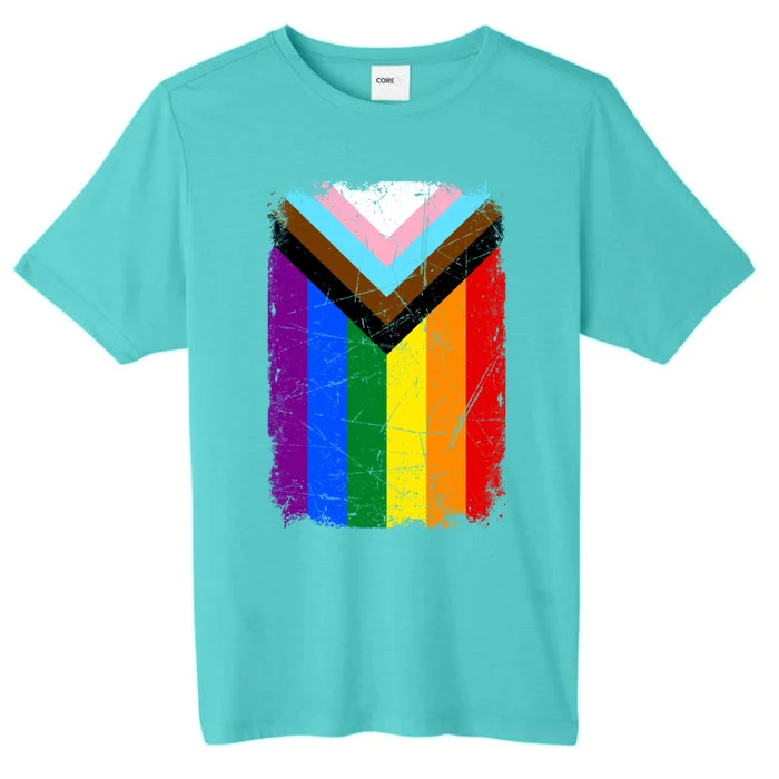 Pride Lgbt Flag Gay Lesbian Rainbow Lgbt Pride Month Gift ChromaSoft Performance T-Shirt