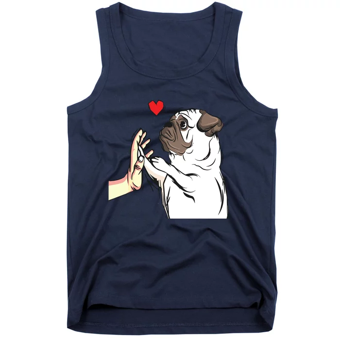 Pug Love Funny Dog Lover Owner Girl Gift Tank Top