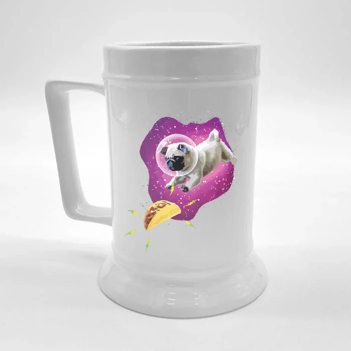 Pug Lover Funny Pug Pug Owner Pug Humor Cute Pug Front & Back Beer Stein