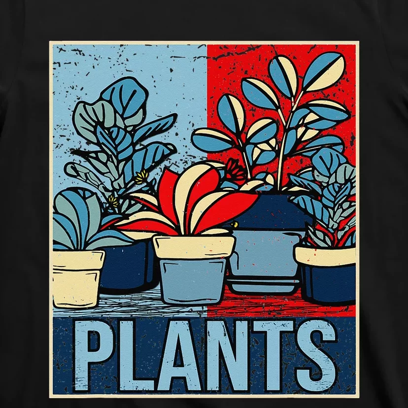 Plant Lover  Florist Gardening Mom Retro Plants T-Shirt