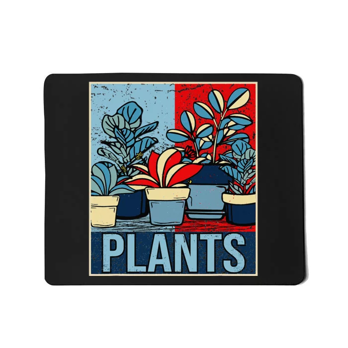 Plant Lover  Florist Gardening Mom Retro Plants Mousepad