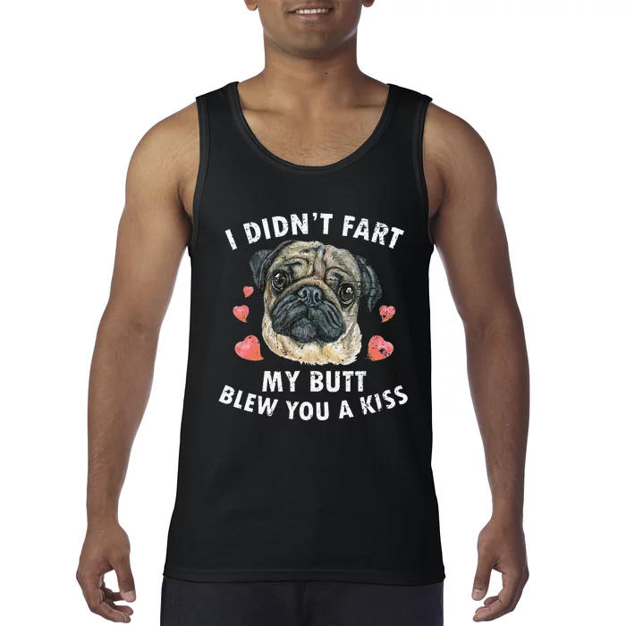 Pug Lover Funny Pug Funny Dog Tank Top