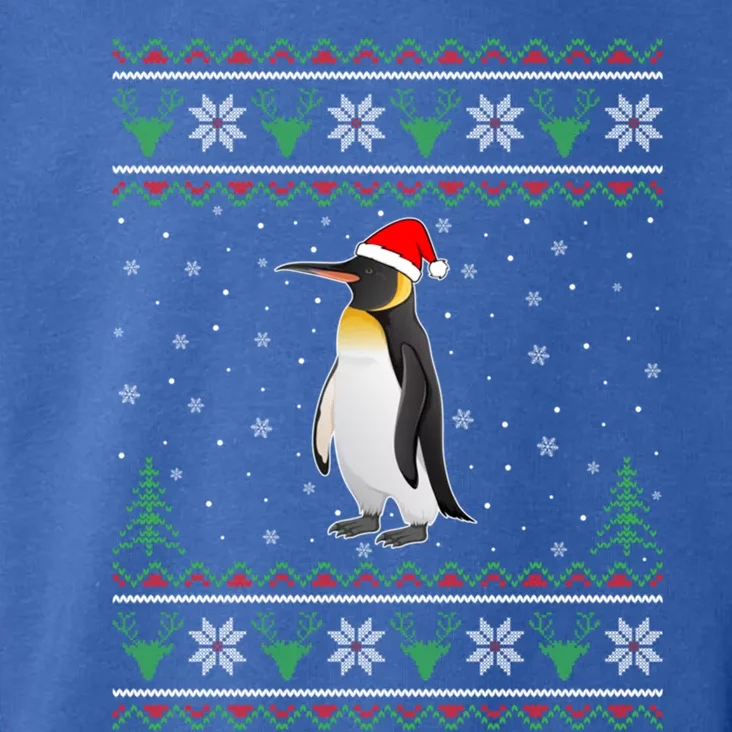 Penguin Lovers Funny Ugly Christmas Sweater Gift Toddler Hoodie