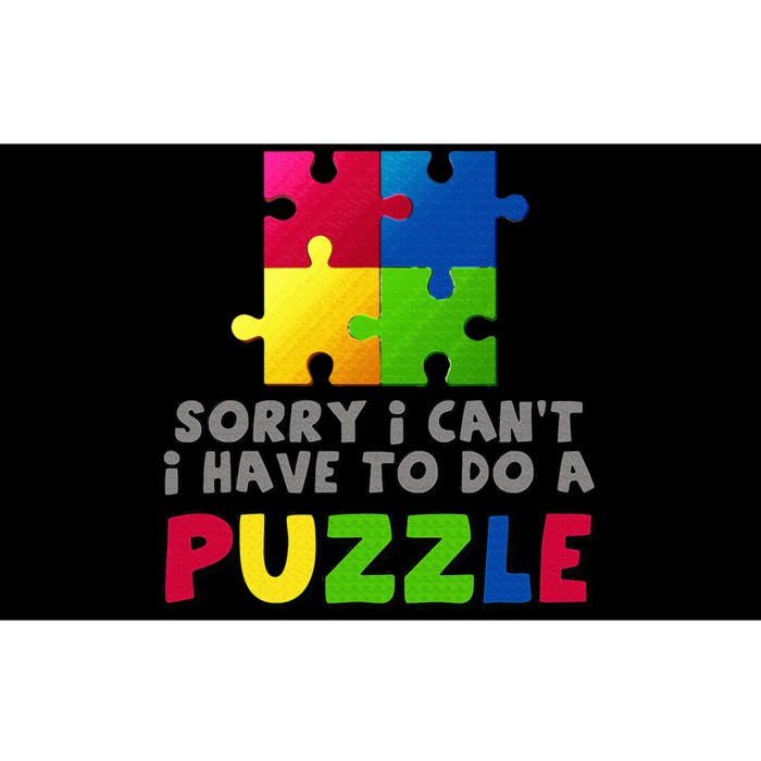 Puzzle Lover For Jigsaw Puzzle Bumper Sticker