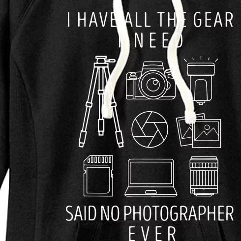 Photography Lover Gift Funny Camera Photographer Tee Women's Fleece Hoodie