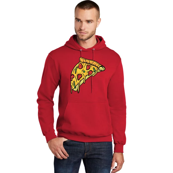 Pizza Lovers, Greasy Slice Of Pizza Hoodie