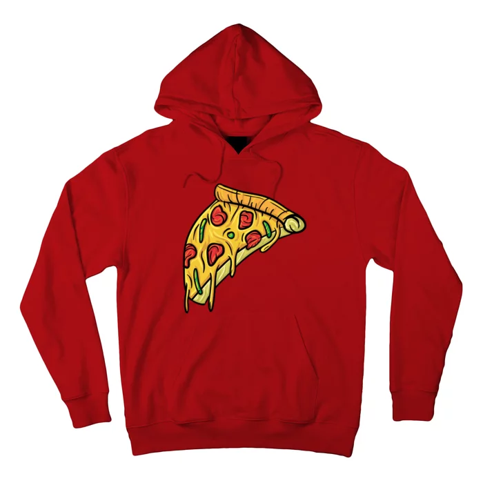 Pizza Lovers, Greasy Slice Of Pizza Hoodie