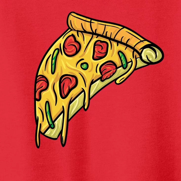 Pizza Lovers, Greasy Slice Of Pizza Toddler T-Shirt