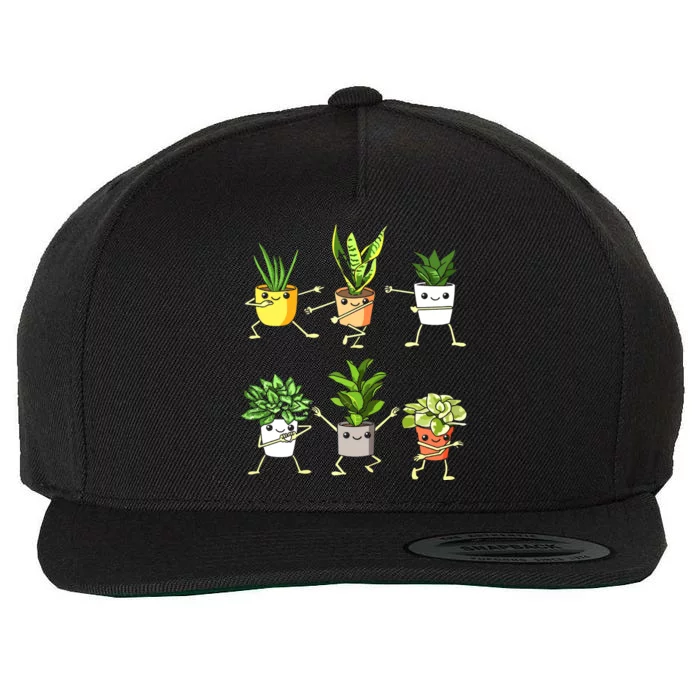 Plant Lover Gift Women Florist Gardener Gifts Plants Wool Snapback Cap