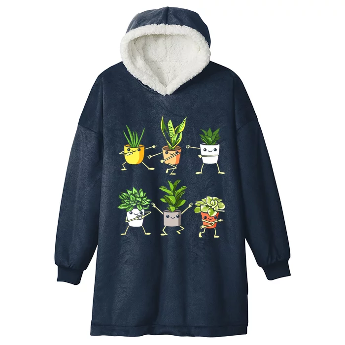 Plant Lover Gift Women Florist Gardener Gifts Plants Hooded Wearable Blanket