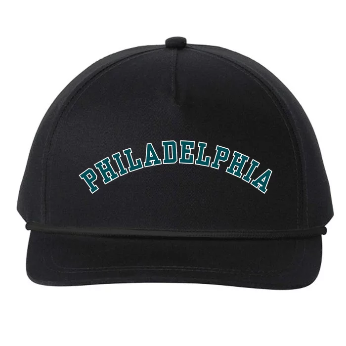 Philadelphia Lovers Gift Snapback Five-Panel Rope Hat