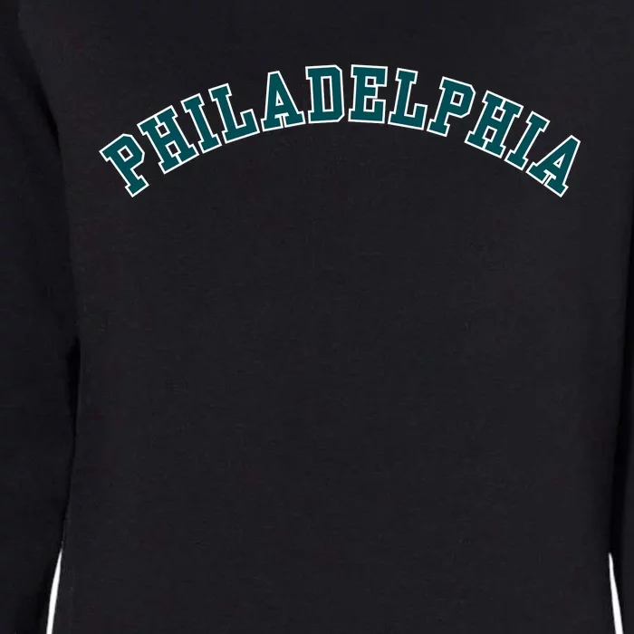 Philadelphia Lovers Gift Womens California Wash Sweatshirt