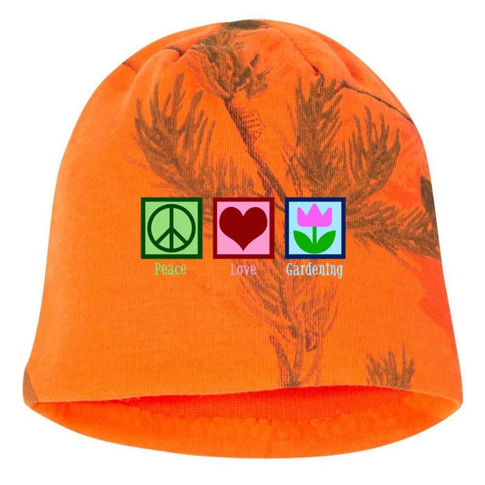 Peace Love Gardening Kati - Camo Knit Beanie