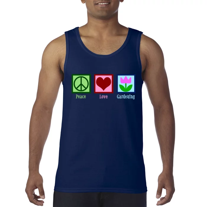 Peace Love Gardening Tank Top