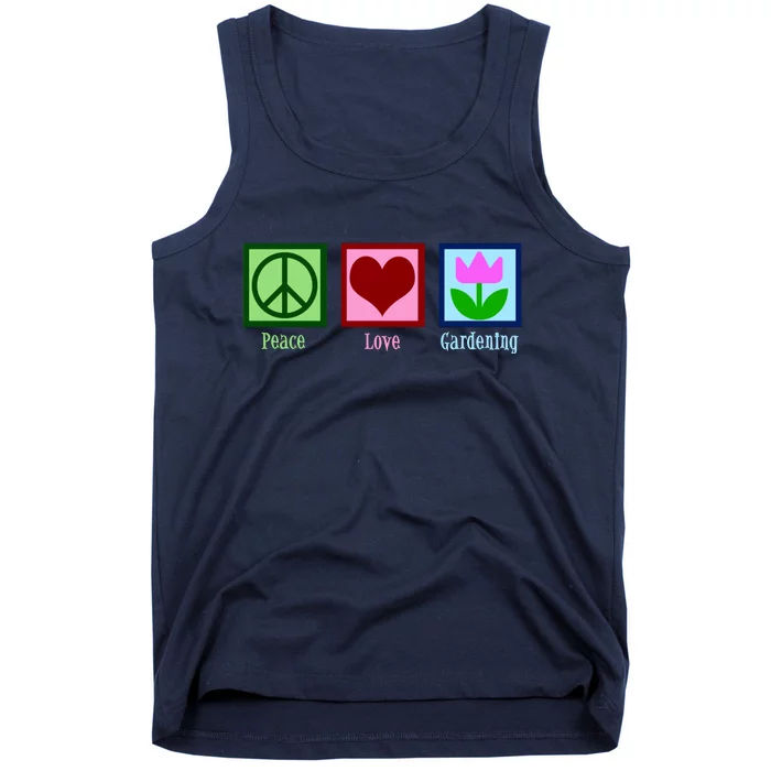 Peace Love Gardening Tank Top