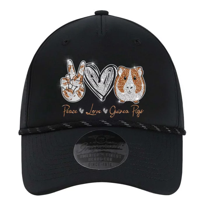 Peace Love Guinea Pigs Gift For Guinea Pigs Lover Gift Performance The Dyno Cap